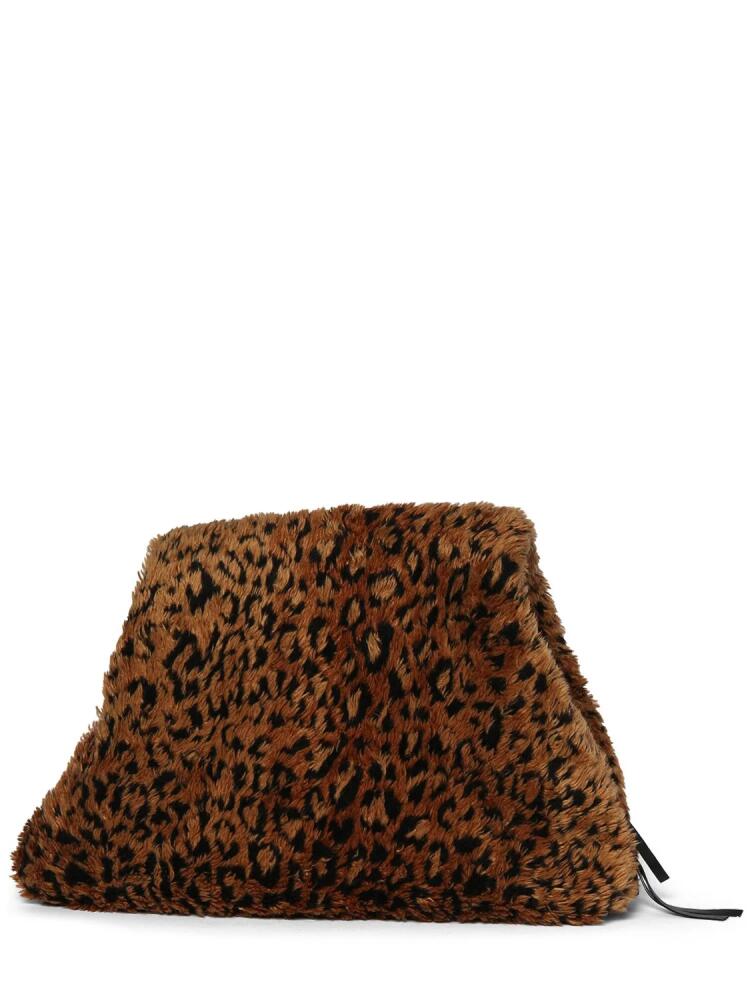 BALENCIAGA Medium Faux Fur Puffer Bag Cover