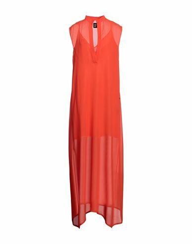 Fisico Woman Maxi dress Orange Viscose Cover