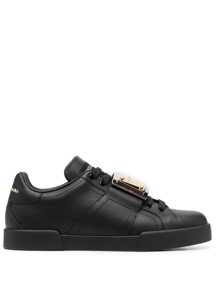 Dolce & Gabbana Portofino low-top sneakers - Black Cover