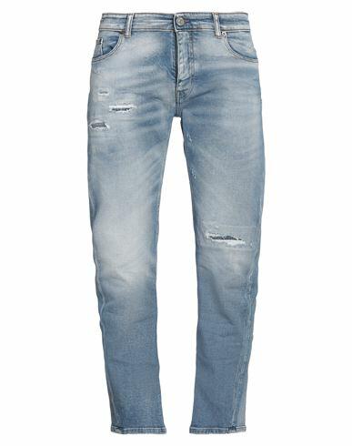 Pmds Premium Mood Denim Superior Man Jeans Blue Cotton, Elastane Cover