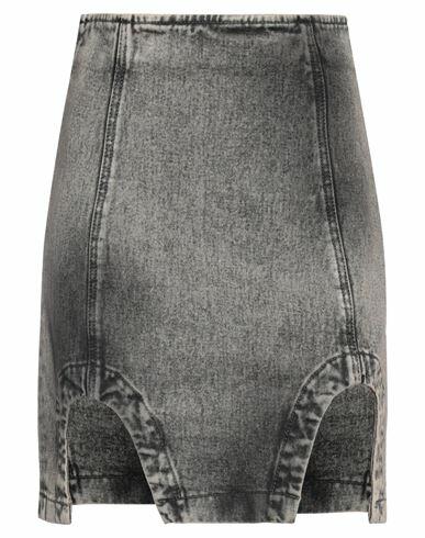 Alessandro Vigilante Woman Mini skirt Lead Cotton Cover