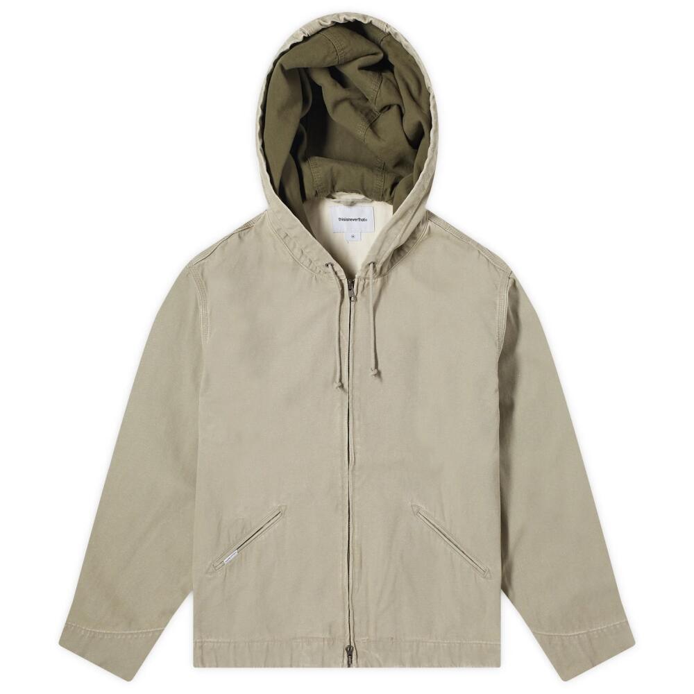 thisisneverthat Men's Washed Carpenter Jacket in Stone Cover