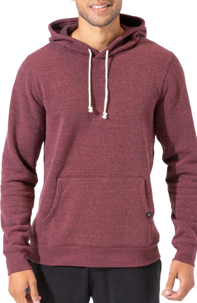 Threads 4 Thought Fleece Pullover Hoodie in Maroon Rust Cover