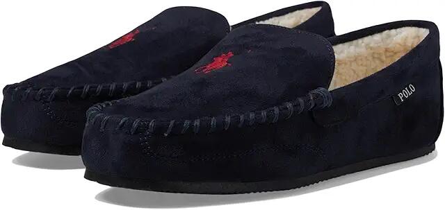 Polo Ralph Lauren Dezi V Moccasin Slipper (Navy) Men's Shoes Cover