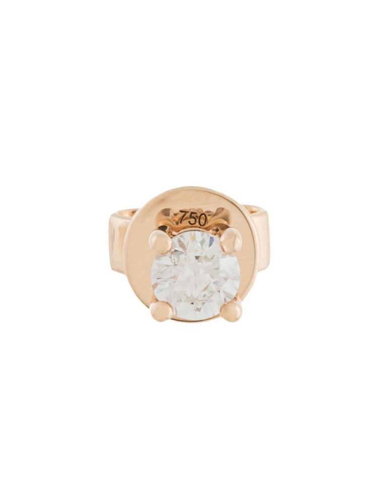 ALINKA 18kt rose gold NATALIA diamond single stud Cover