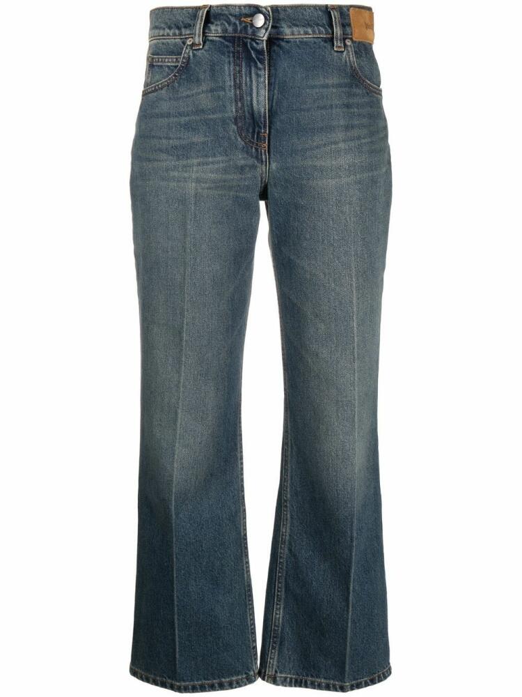 Palm Angels straight-leg denim jeans - Blue Cover