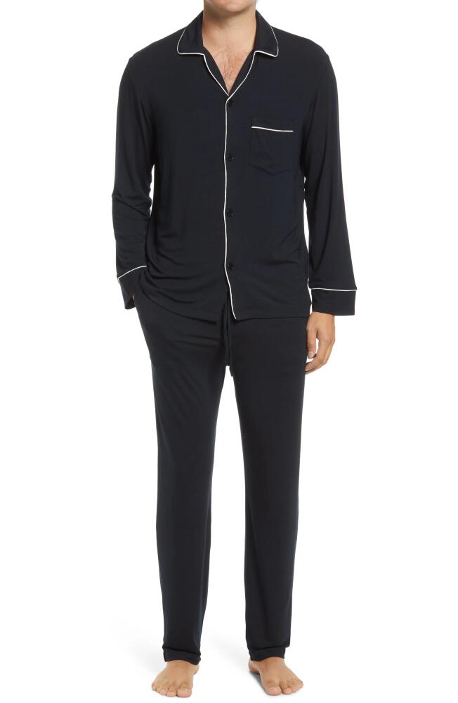 Eberjey William Jersey Knit Pajamas in Black Cover