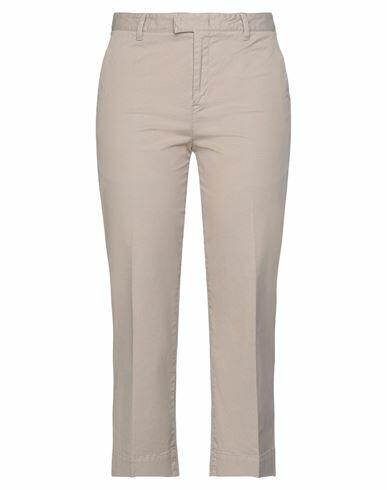 Pt Torino Woman Pants Beige Cotton, Linen, Elastane Cover