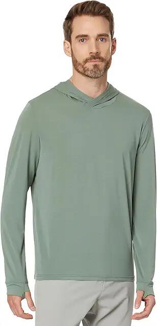 Free Fly Elevate Lightweight Hoodie (Agave Green) Men's Sweatshirt Cover