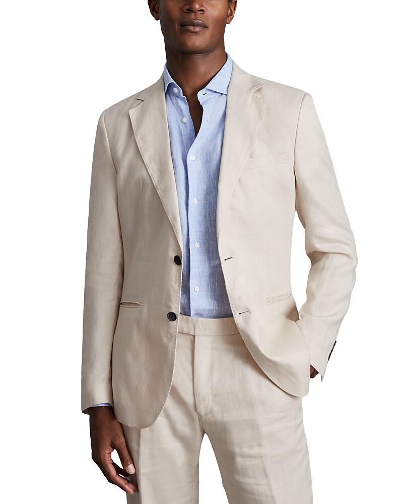 Kin Linen Slim Fit Suit Jacket Cover