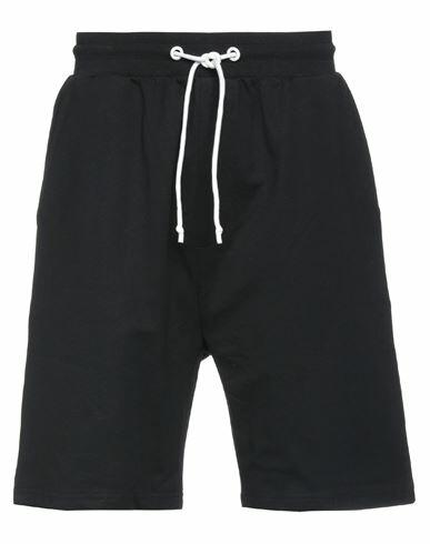 Dooa Man Shorts & Bermuda Shorts Black Cotton Cover