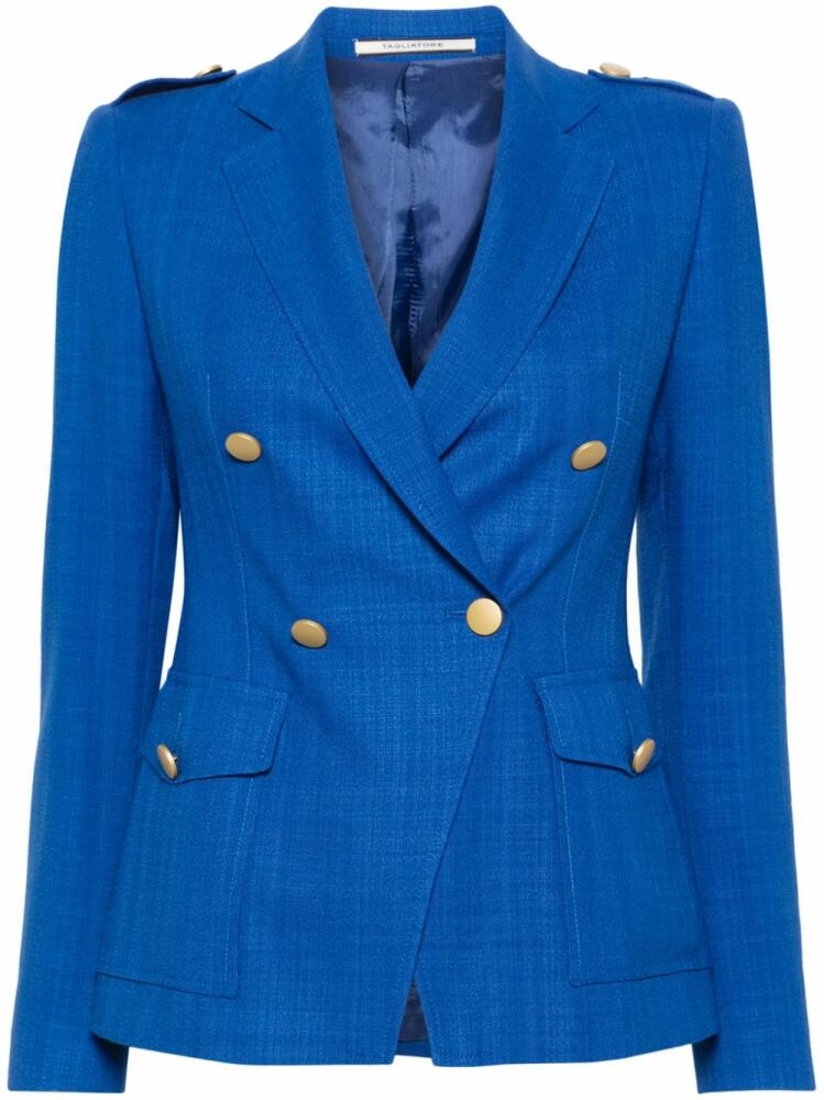 Tagliatore J-Darlene double-breasted blazer - Blue Cover