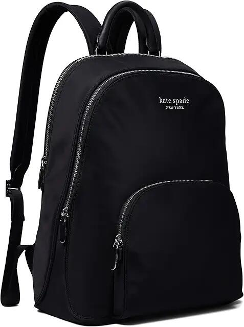 Kate Spade New York Sam Laptop Backpack (Black) Backpack Bags Cover