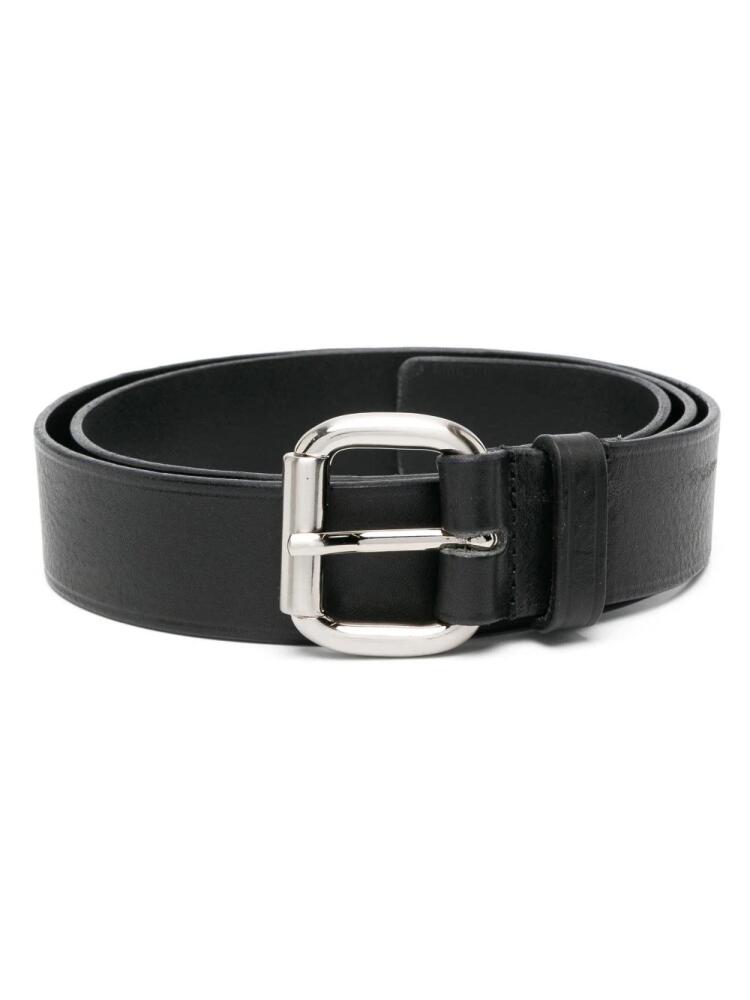 DONDUP ardillon-buckle leather belt - Black Cover