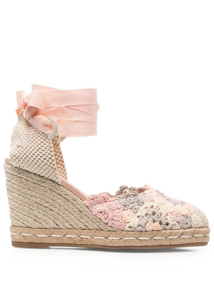 Le Silla Muriel wedge sandals - Pink Cover