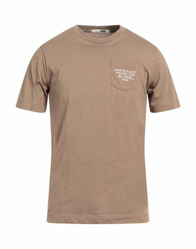 Dooa Man T-shirt Khaki Cotton Cover