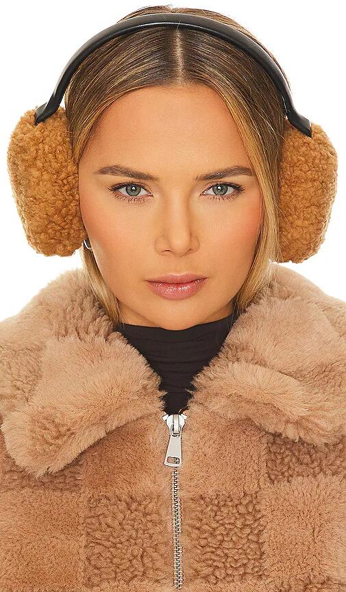 Apparis Esme Ear Muffs in Tan Cover