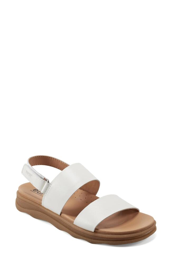 Earth Leah Slingback Sandal in Ivory Cover