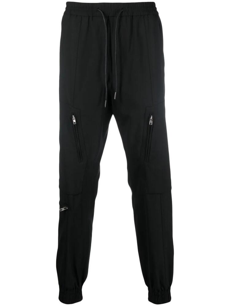 Juun.J drawstring track pants - Black Cover