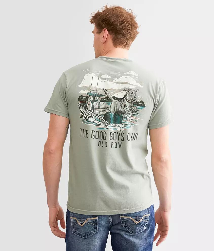 Old Row Good Boys Club Jumpin' Boat T-Shirt Cover