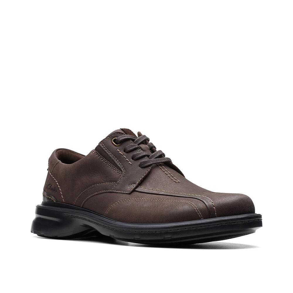 Clarks Wide Width Gessler Oxford | Men's | Dark Brown Cover