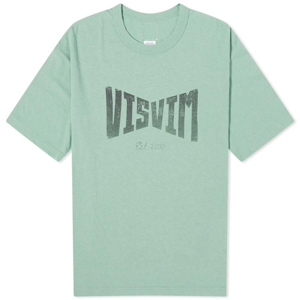 Visvim Men's Heritage T-Shirt in Green Cover