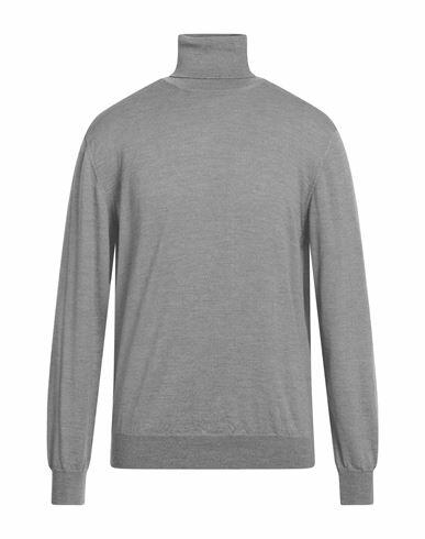 Thomas Reed Man Turtleneck Grey Wool Cover