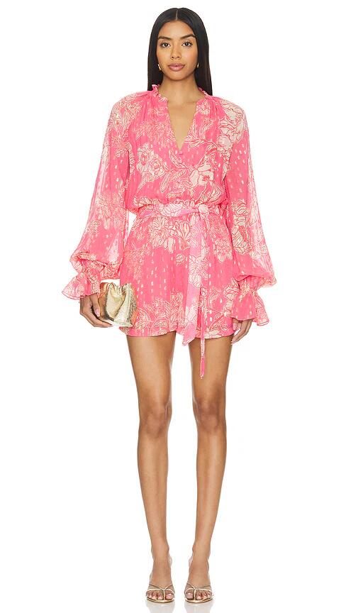 HEMANT AND NANDITA X Revolve Roos Romper in Pink Cover