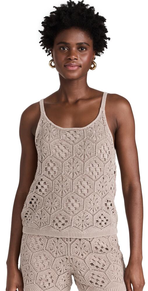 Splendid Eden Sweater Tank Rattan Cover