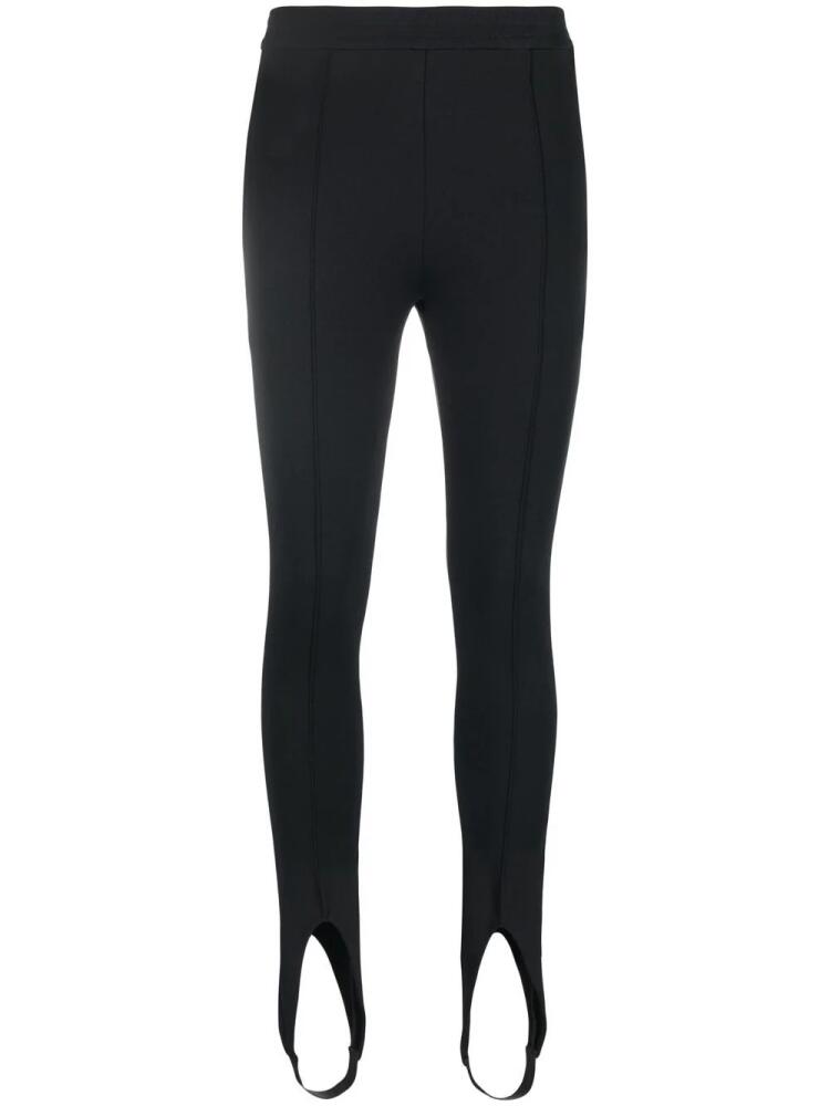 Saint Laurent stirrup-cuff leggings - Black Cover