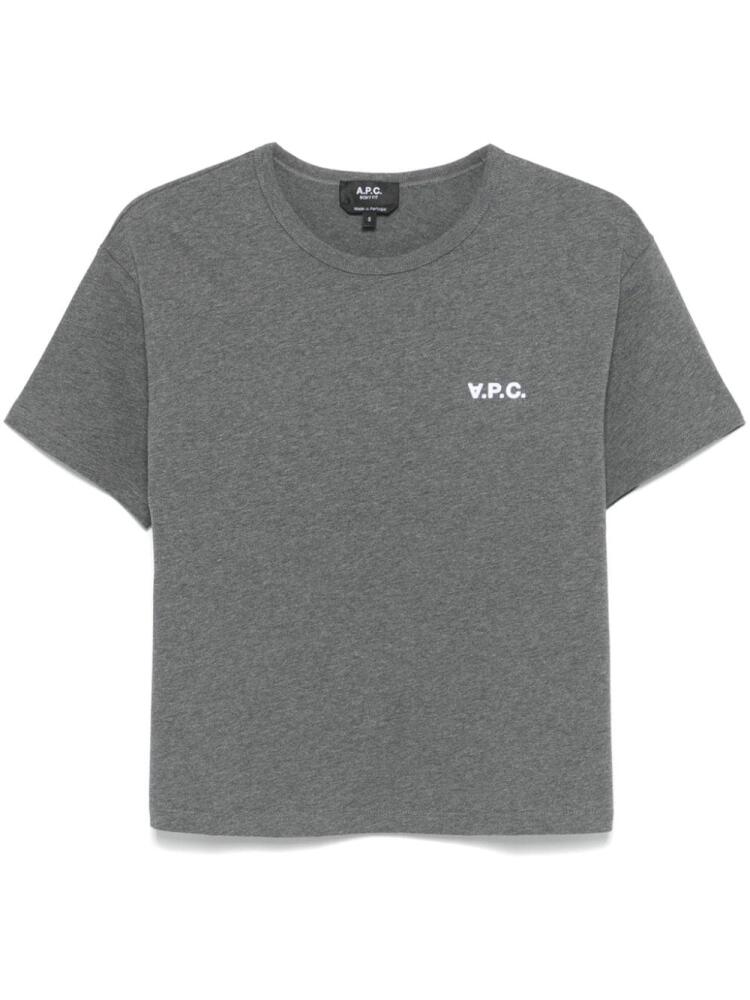 A.P.C. Boxy Petit VPC T-shirt - Grey Cover