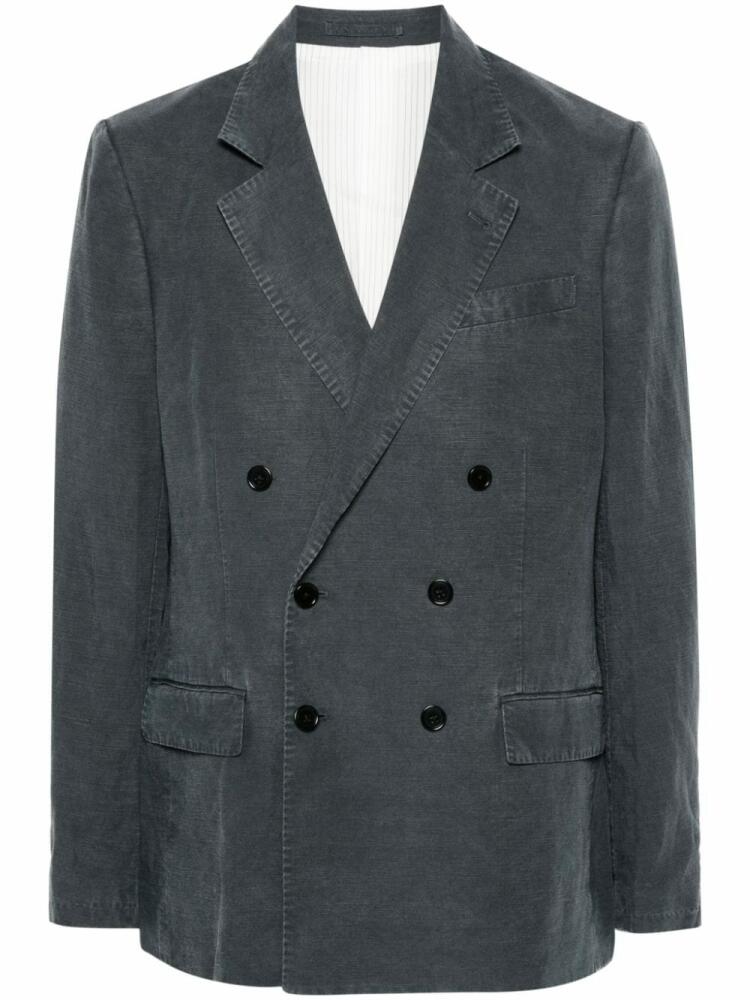 AllSaints Tansey double-breasted blazer - Grey Cover