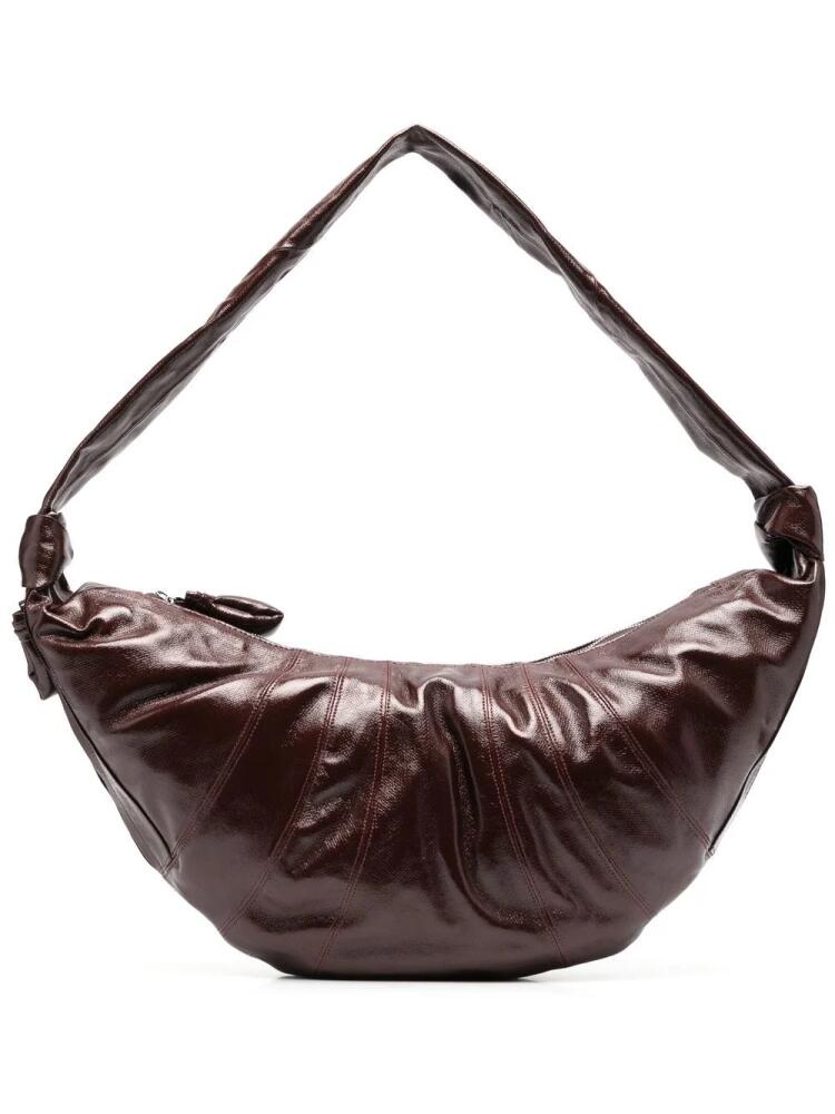 LEMAIRE Croissant shoulder bag - Brown Cover