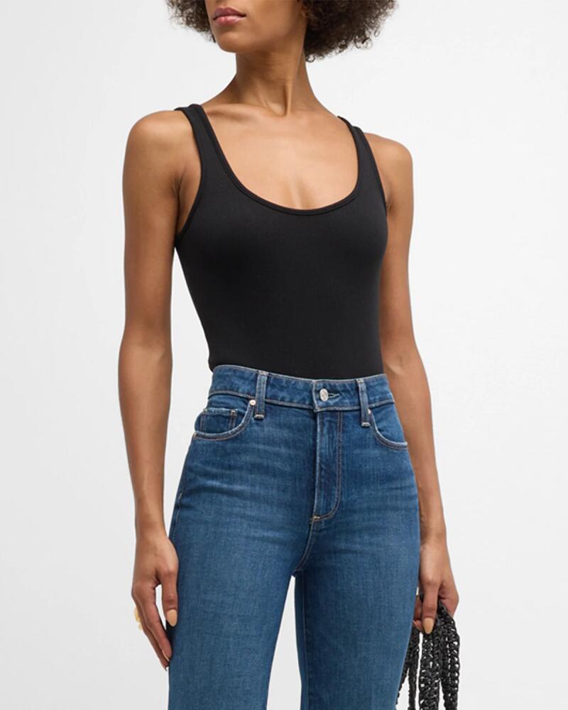 L'Agence Nica Scoop-Neck Tank Bodysuit Cover