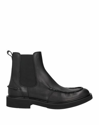 Tod's Man Ankle boots Black Soft Leather Cover