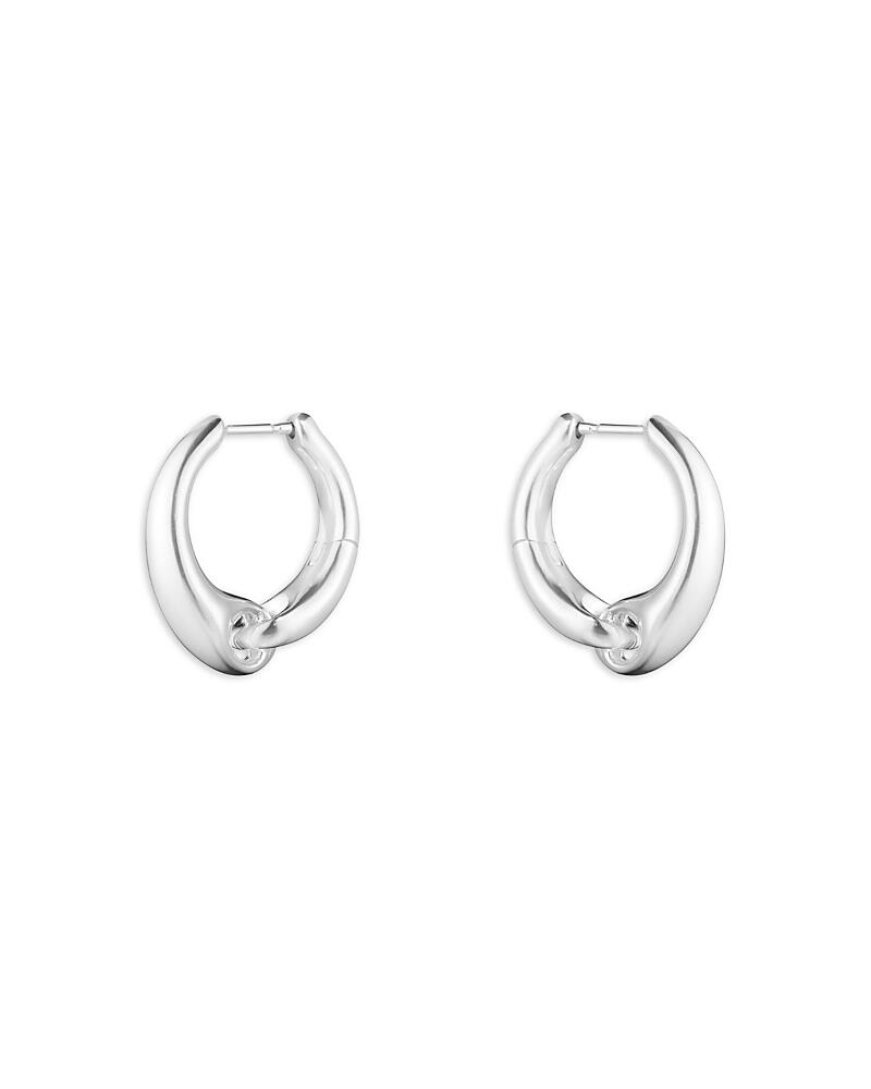 Georg Jensen Sterling Silver Reflect Hoop Earrings Cover