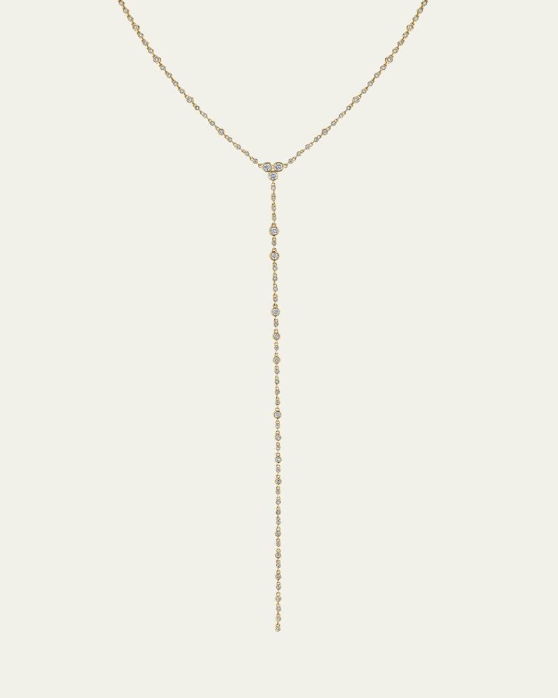 SHAY 18K Yellow Gold Diamond Infinity Y-Drop Necklace Cover