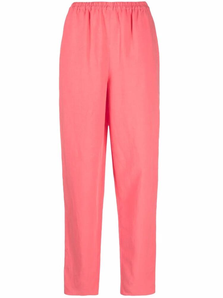 Emporio Armani elasticated track-pants - Pink Cover