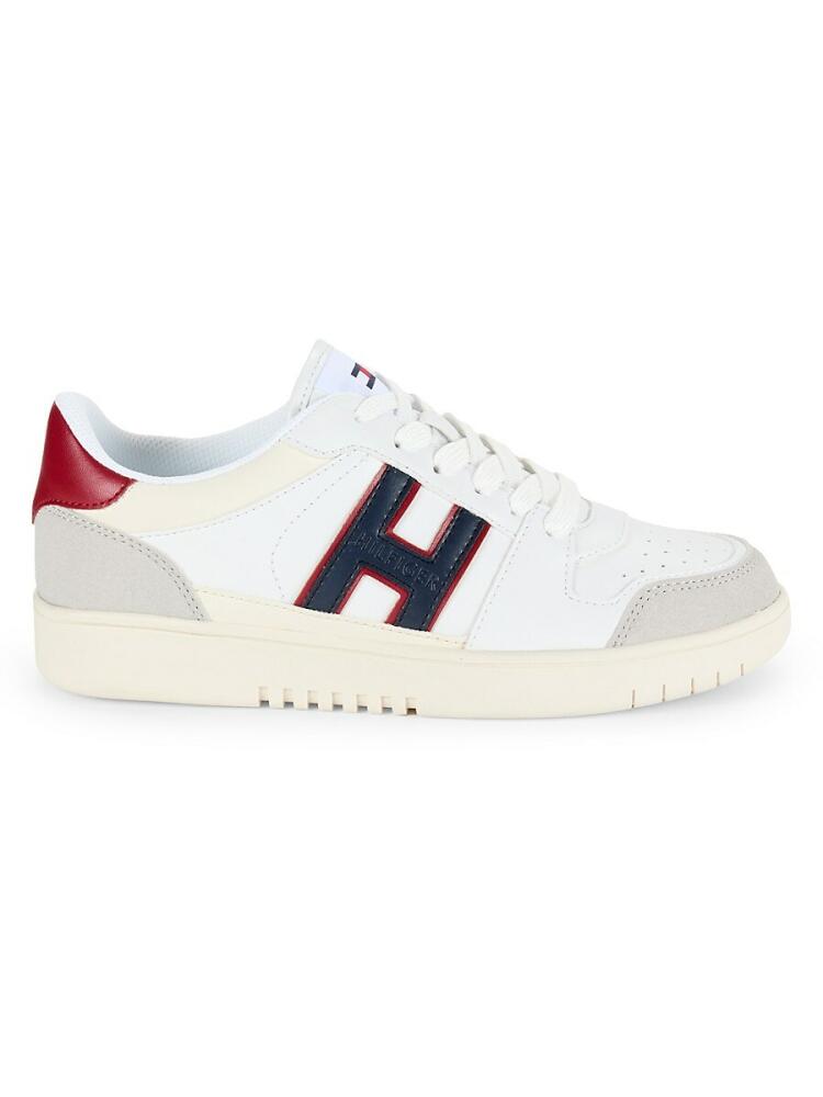 Tommy Hilfiger Women's Low Top Colorblock Sneakers - White Cover