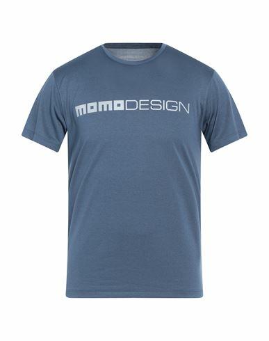 Momo Design Man T-shirt Slate blue Polyester Cover