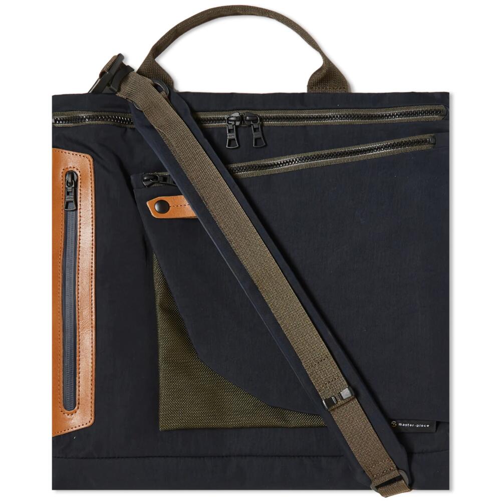 Master-Piece Circus Tote Bag Shoulder Bag in Navy Cover