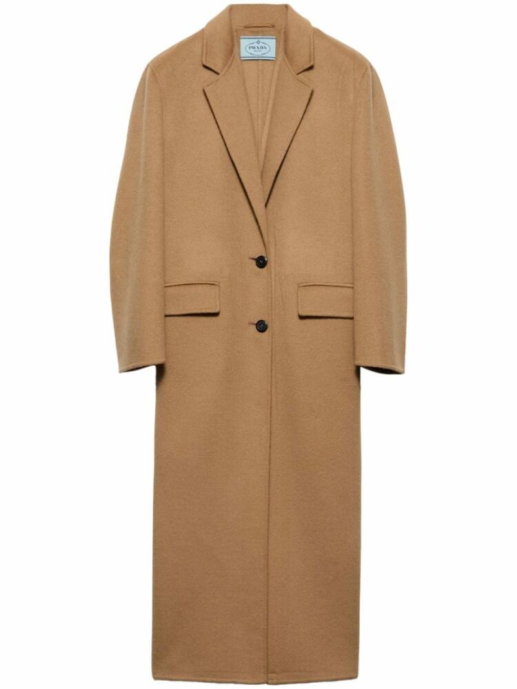 Prada single-breasted coat - Neutrals Cover