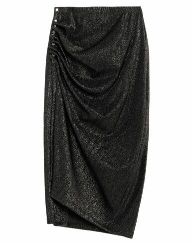 Rabanne Woman Midi skirt Black Viscose, Polyester, Elastane Cover