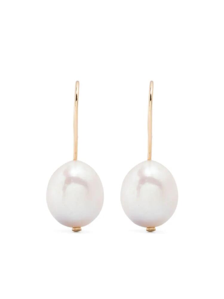 Lauren Ralph Lauren pearl drop earrings - Gold Cover