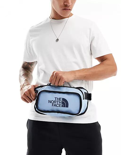 The North Face Explore fanny pack in blue Cover