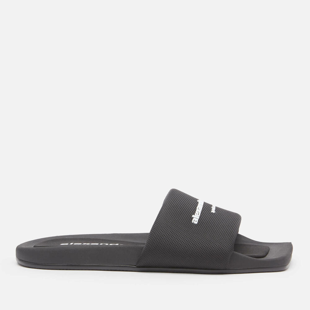 Alexander Wang Women's Nylon Pool Slide Sandals - Black Cover