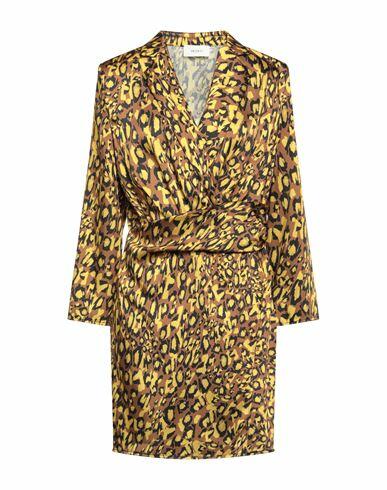 Vicolo Woman Mini dress Brown Polyester Cover