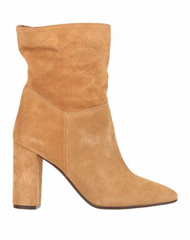 Mychalom Woman Ankle boots Sand Soft Leather Cover