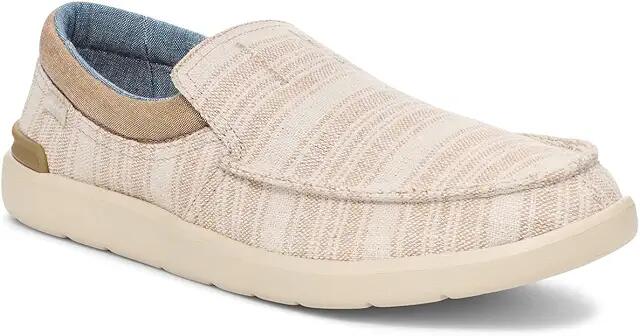 Sanuk Hangout Lite Stripe (Oat Stripe) Men's Shoes Cover