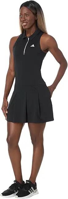 adidas Golf Ultimate365 Tour Pleated Dress (Black) Women's Active Sets Cover